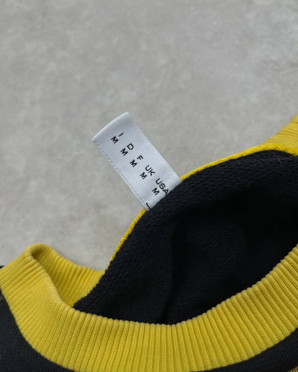 2000s Moschino Black & Yellow Timer Gym Sweater cHbkoIX 9