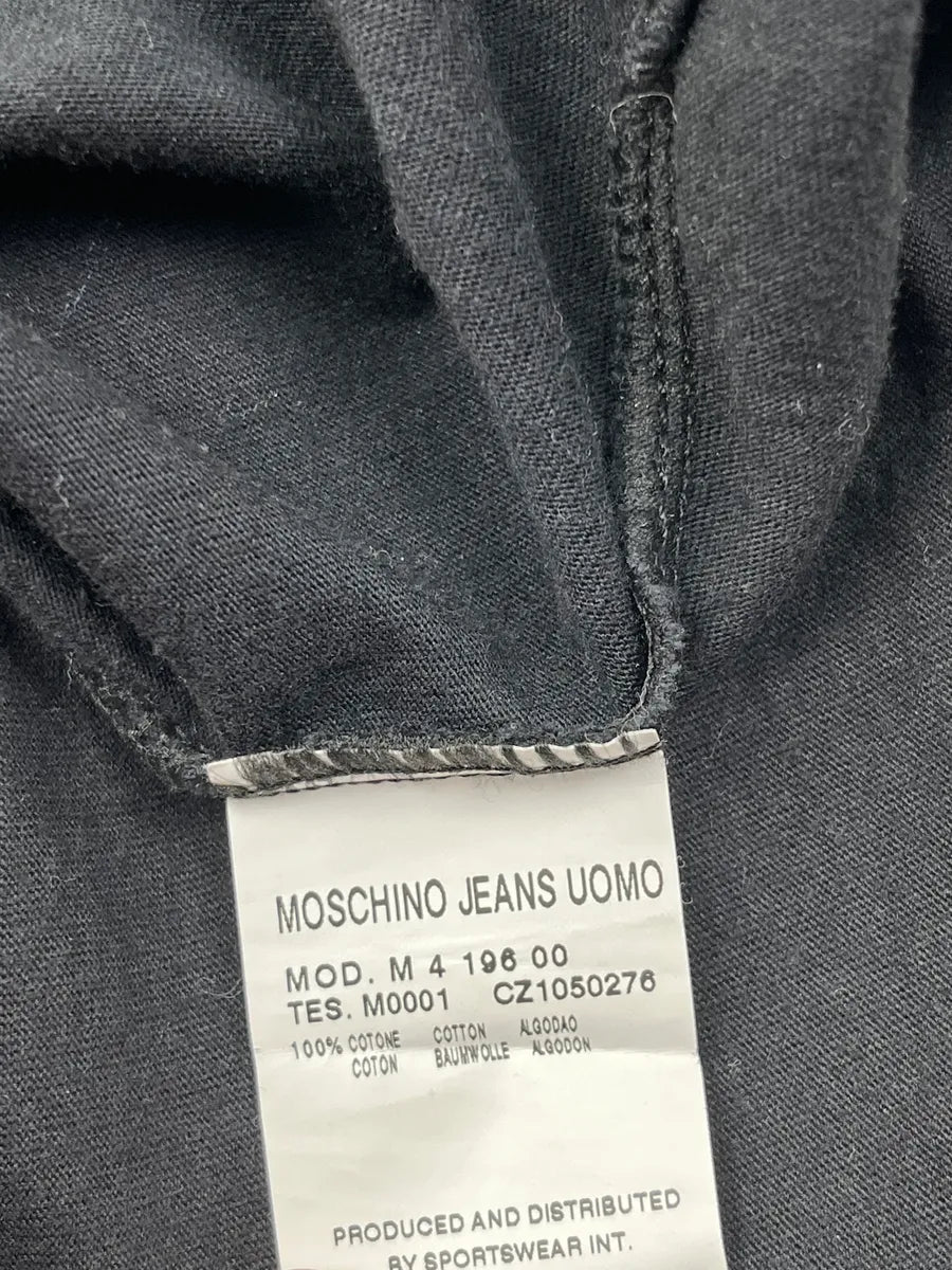 1990s Moschino Black Cargo Pocket Longsleeve CInbfWG 8