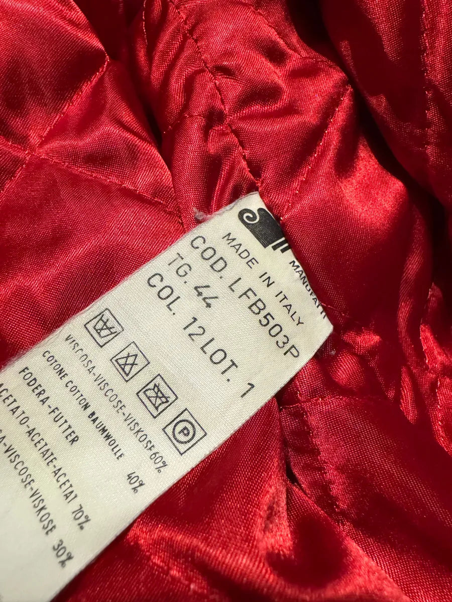 2000s Moschino Black Fur Effect Buttoned Cozy Jacket (S/M) 6