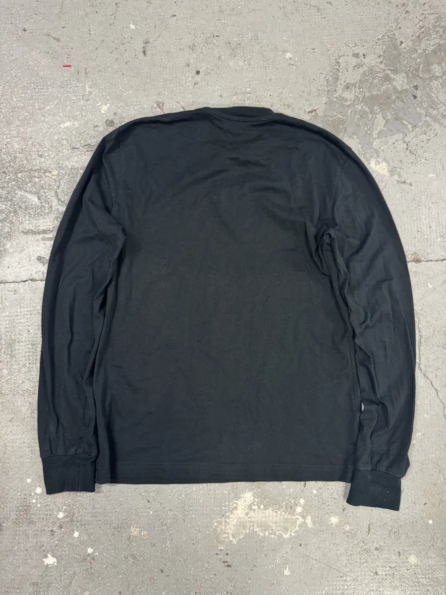 2000s Moschino Black Human Anatomy Longsleeves (M) 1