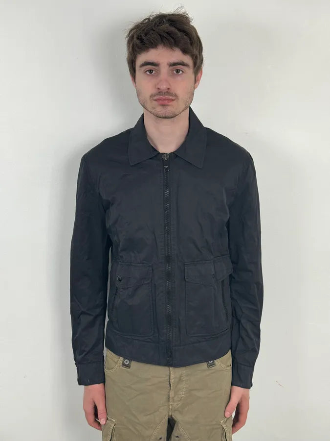 2000s Moschino Navy Light Technical Jacket OjYgbAL 1