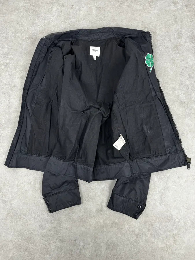 2000s Moschino Navy Light Technical Jacket OjYgbAL 6