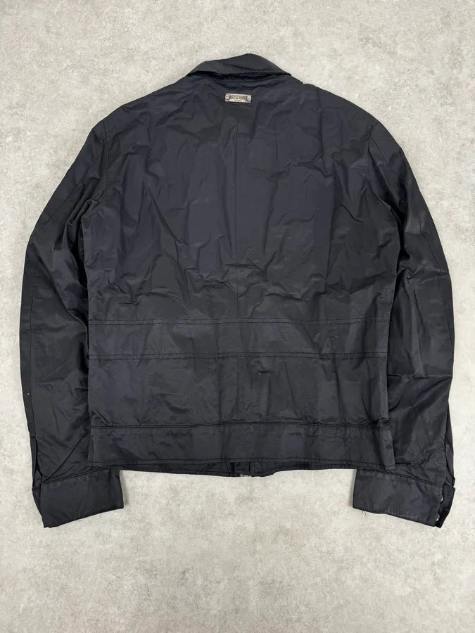 2000s Moschino Navy Light Technical Jacket OjYgbAL 3