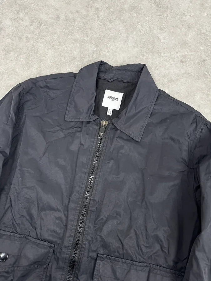 2000s Moschino Navy Light Technical Jacket OjYgbAL 4