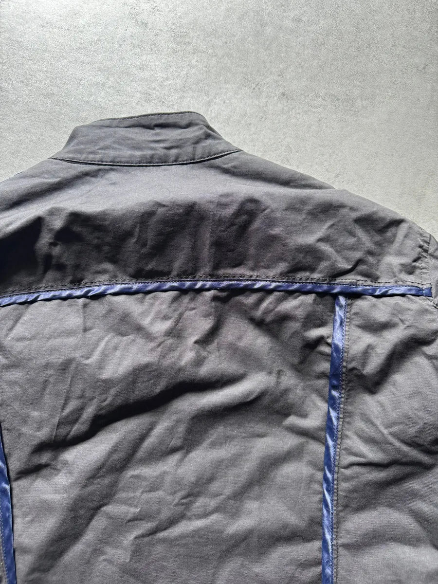 2000s Moschino Black Light Racing Utility Jacket NuuAfEA 9