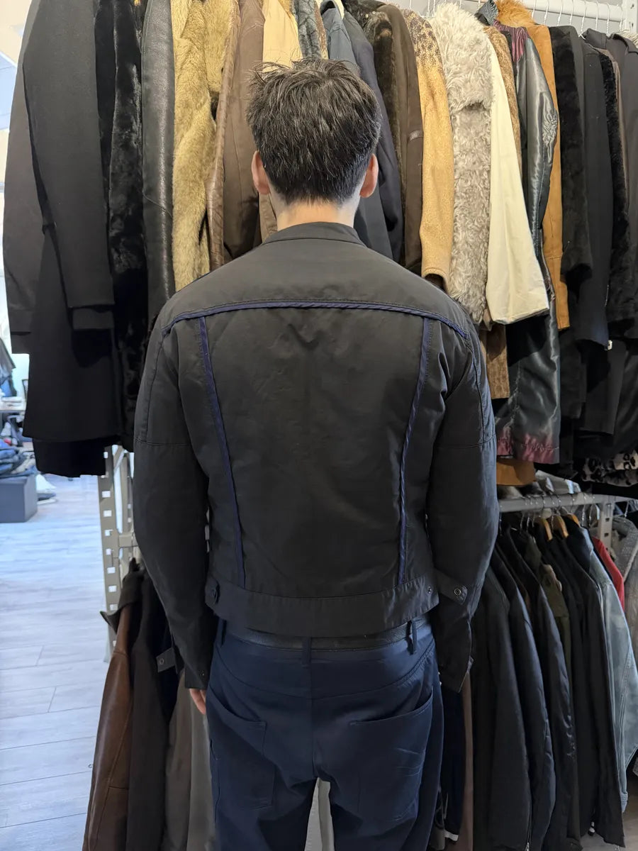 2000s Moschino Black Light Racing Utility Jacket NuuAfEA 3