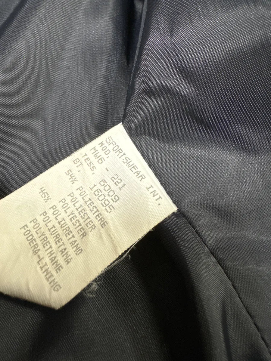 2000s Moschino Black Painted Effect Light Jacket (M/L) sjLnxGc 11