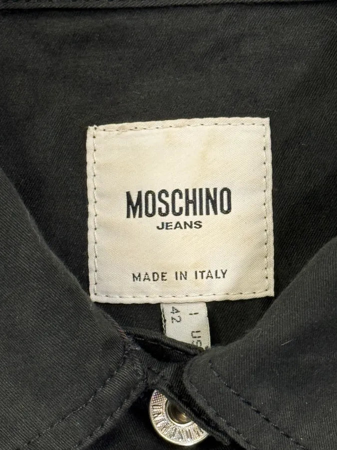 2000s Moschino Bondage Laced Black Jacket RuQjLOo 5