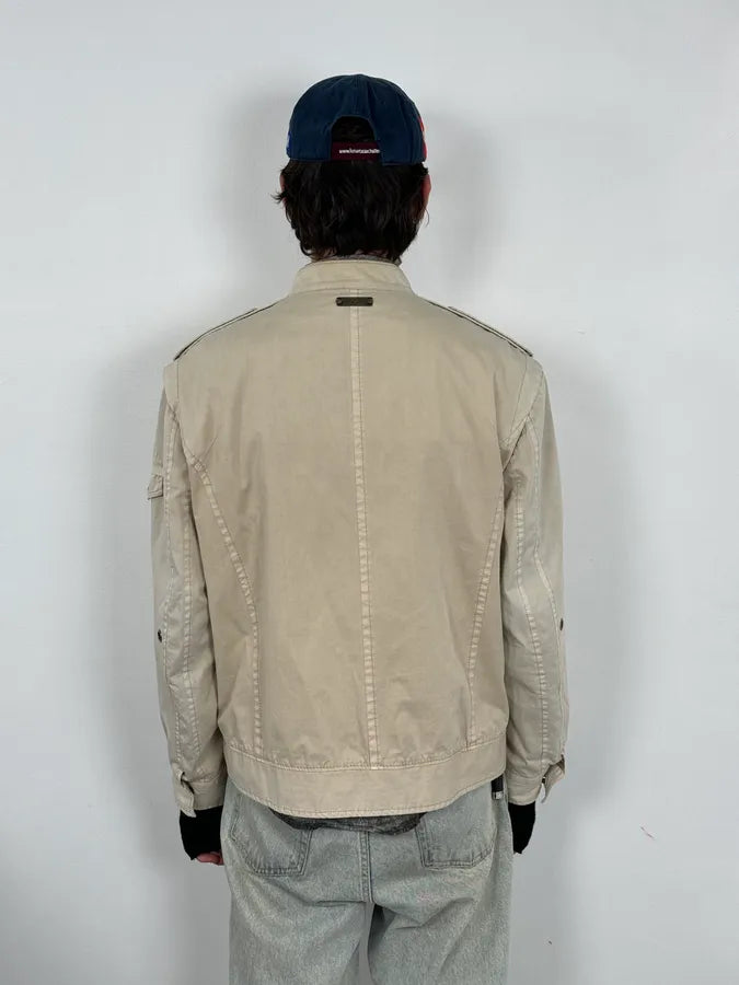 2000s Moschino Cargo Beige Jacket cswAKoP 2