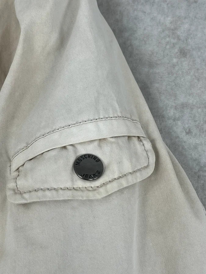 2000s Moschino Cargo Beige Jacket cswAKoP 8