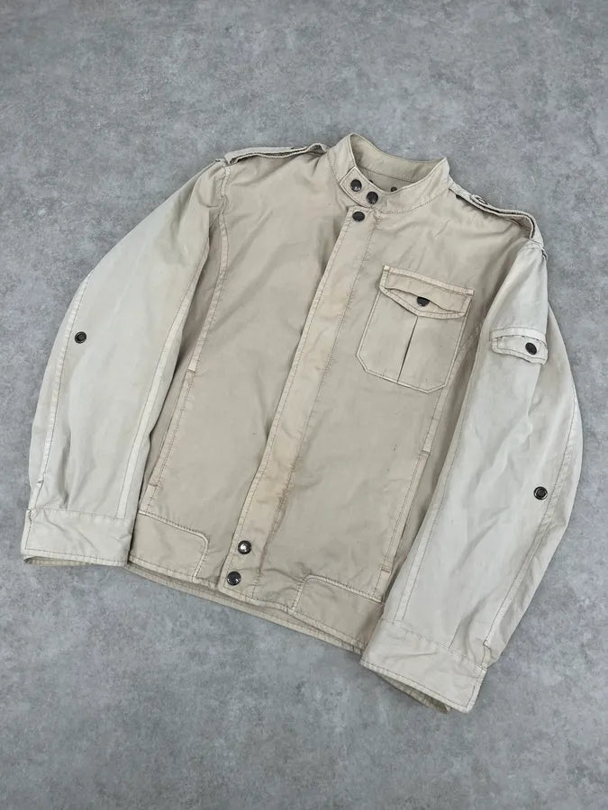 2000s Moschino Cargo Beige Jacket cswAKoP 3