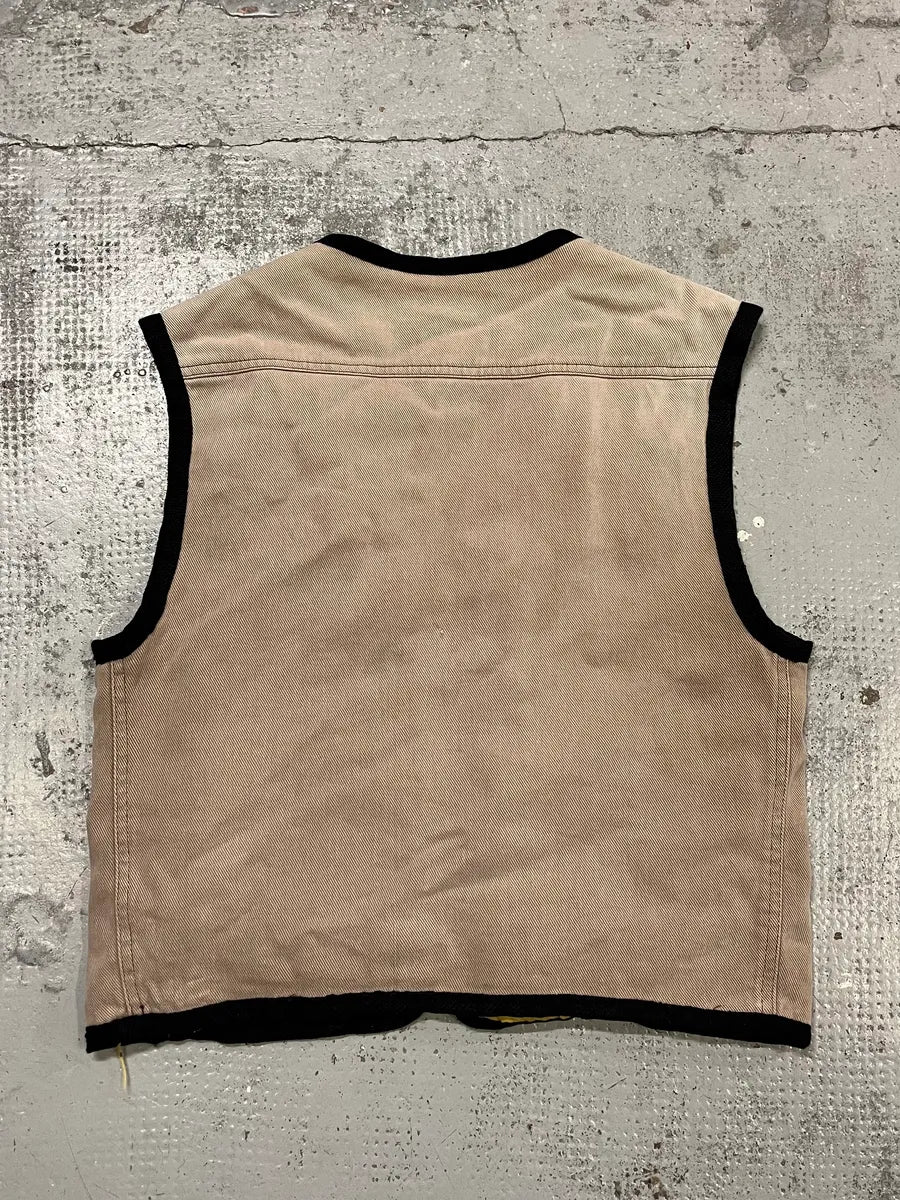 2000s Moschino Cargo Utility Beige Vest DfEBxsC 5