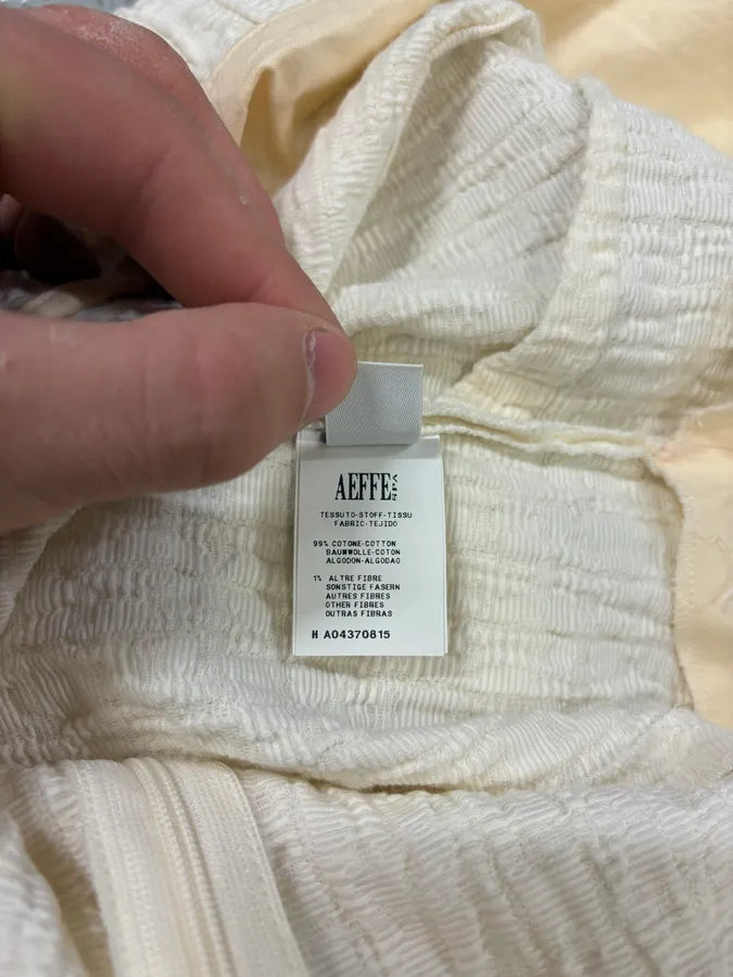 2000s Moschino Cream Beige Pleats Dress UiPTWfg 7