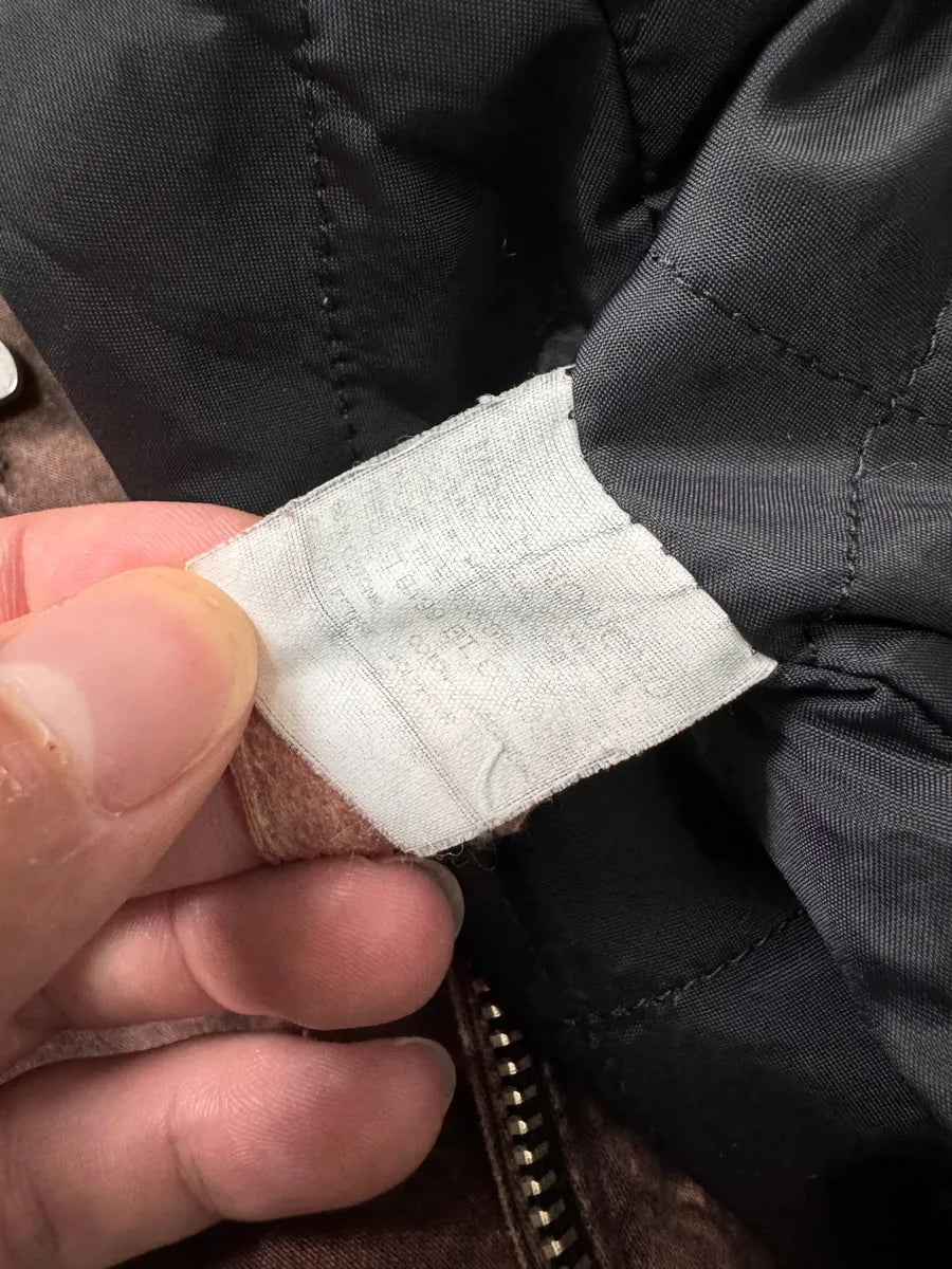 2000s Moschino Crocodile Printed Brown Jacket YWKRPxd 5