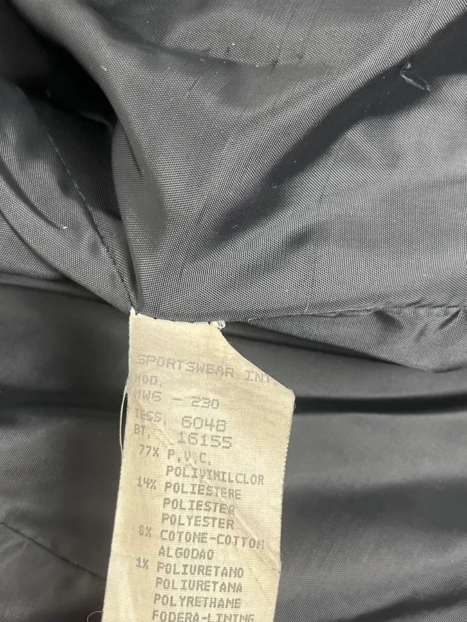 2000s Moschino Faux Leather Cropped Black Studded Heart Jacket rSOoniy 11