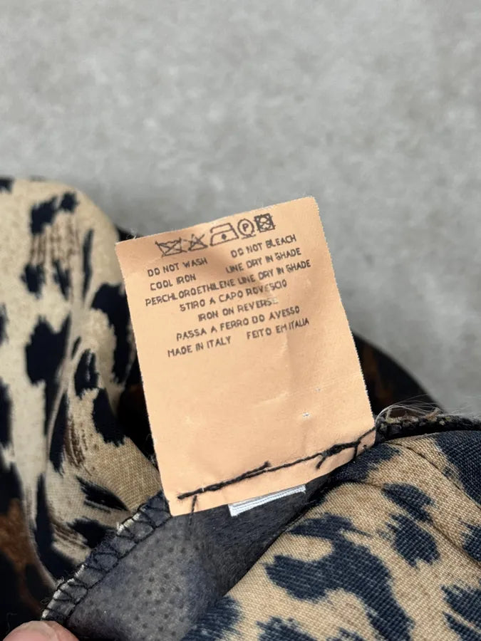 2000s Moschino Gradient Leopard Print Skirt ntltYHr 15
