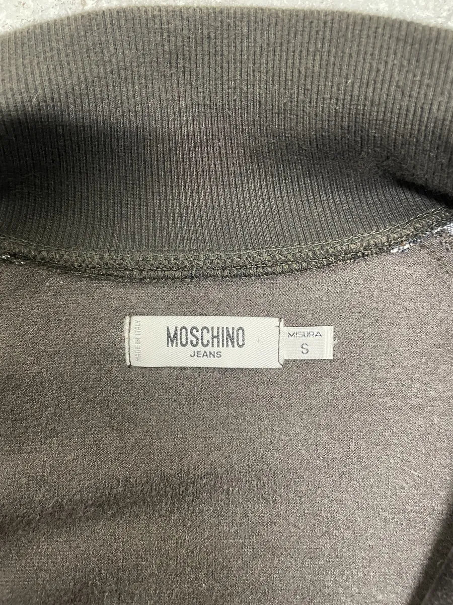 2000s Moschino Hybrid Velvet Denim Jacket xCPcjVs 12