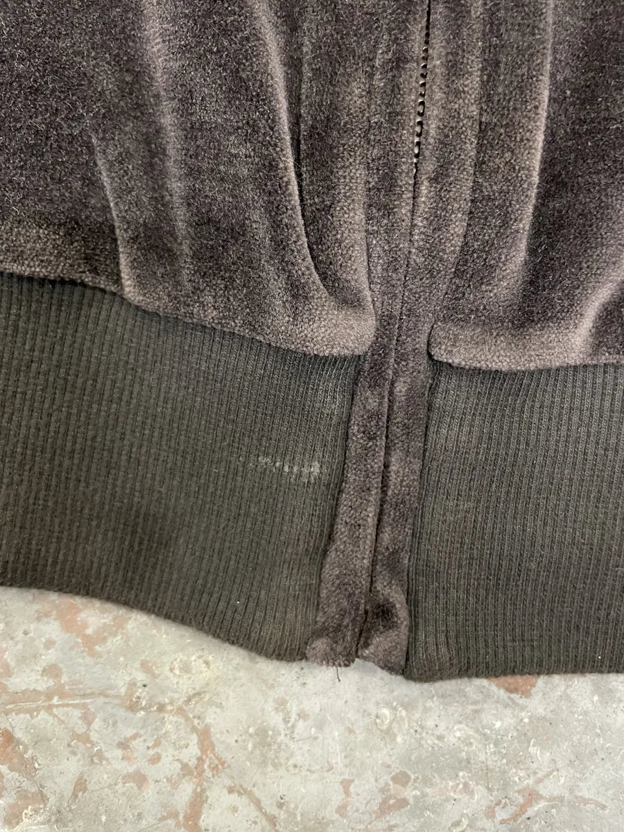 2000s Moschino Hybrid Velvet Denim Jacket (S) 7