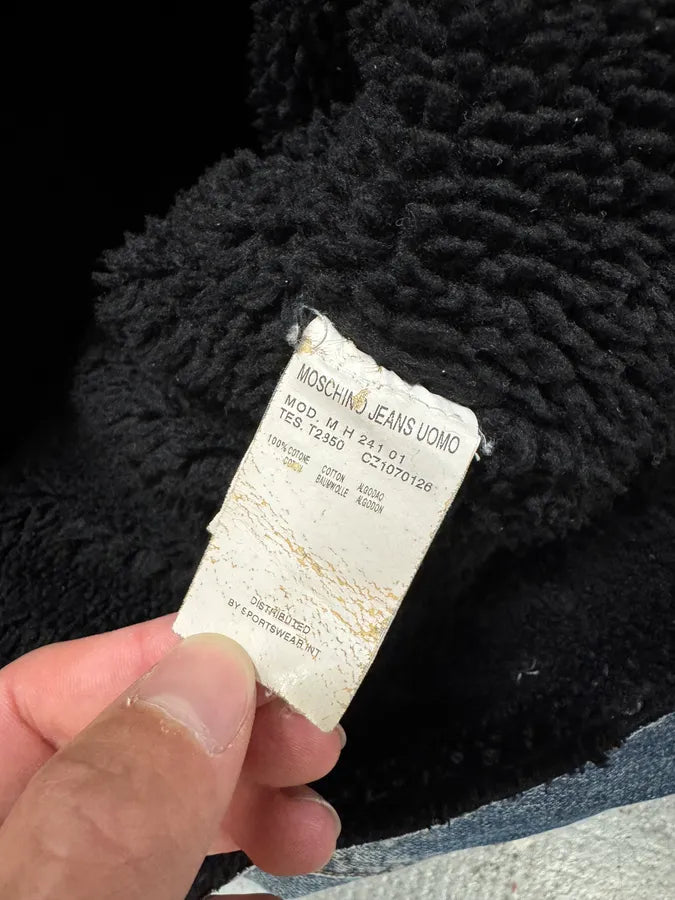 2000s Moschino Majestic Deer Blue Denim Jacket oQZmfUG 7