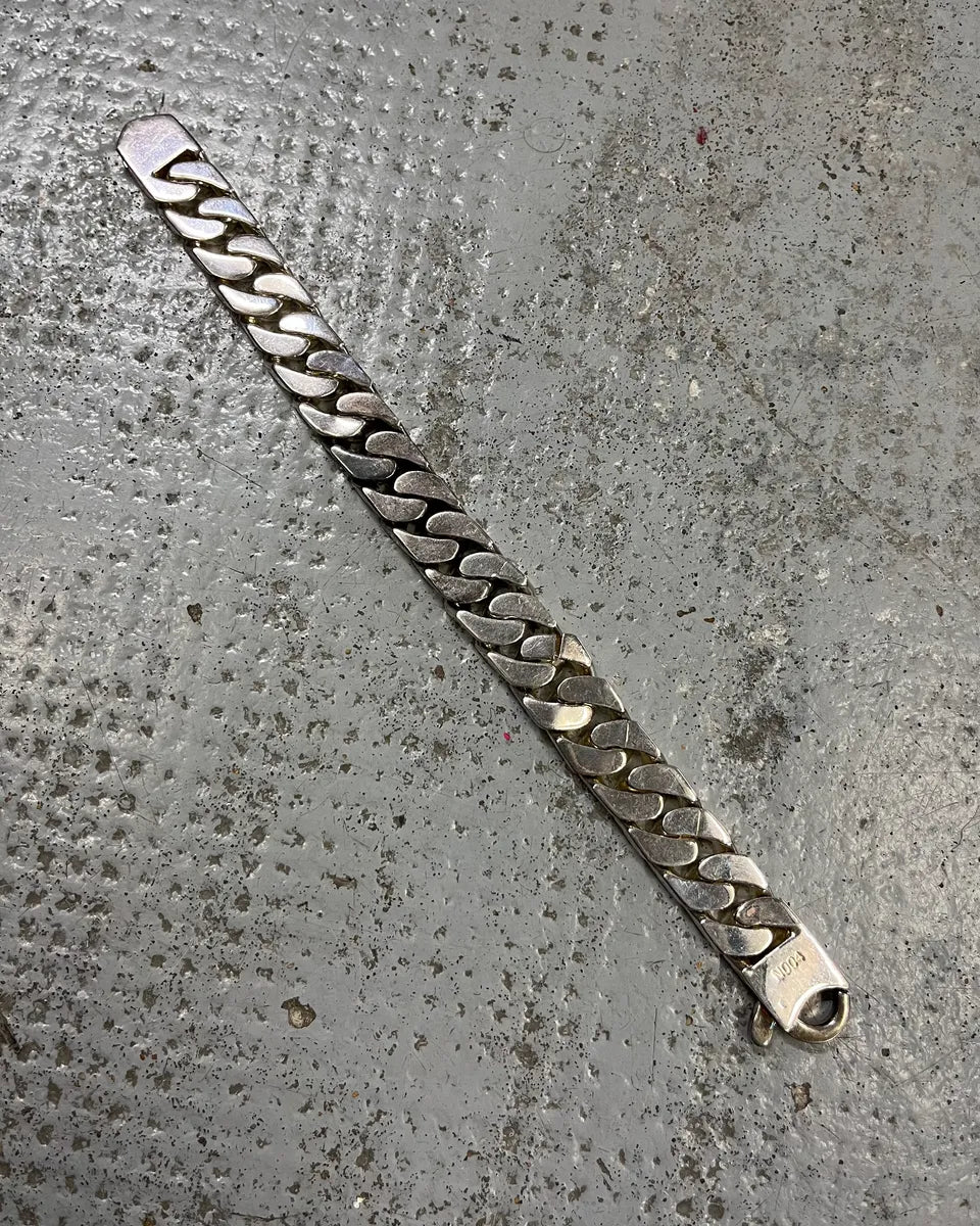 2000s Moschino Metal Chain Bracelet bcWxxdJ 6