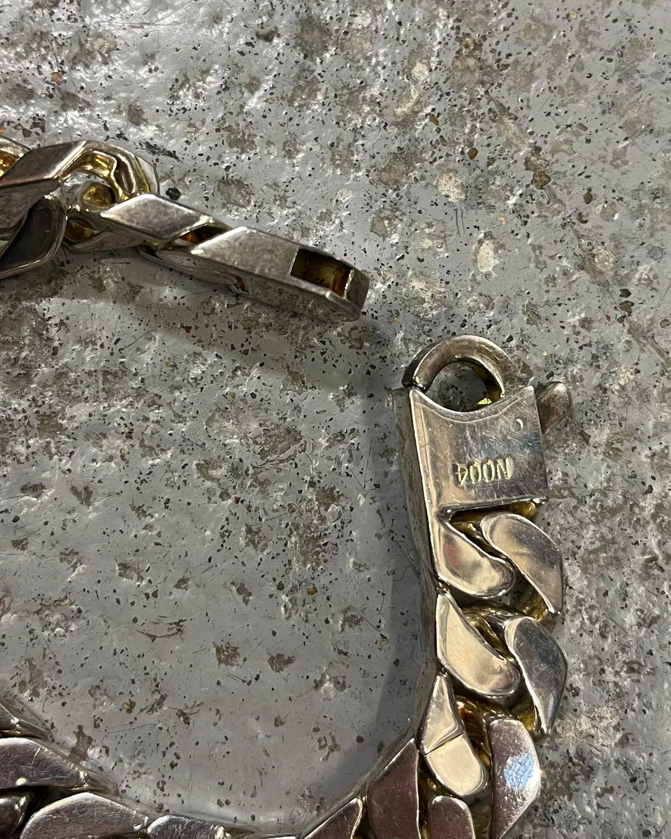 2000s Moschino Metal Chain Bracelet bcWxxdJ 8
