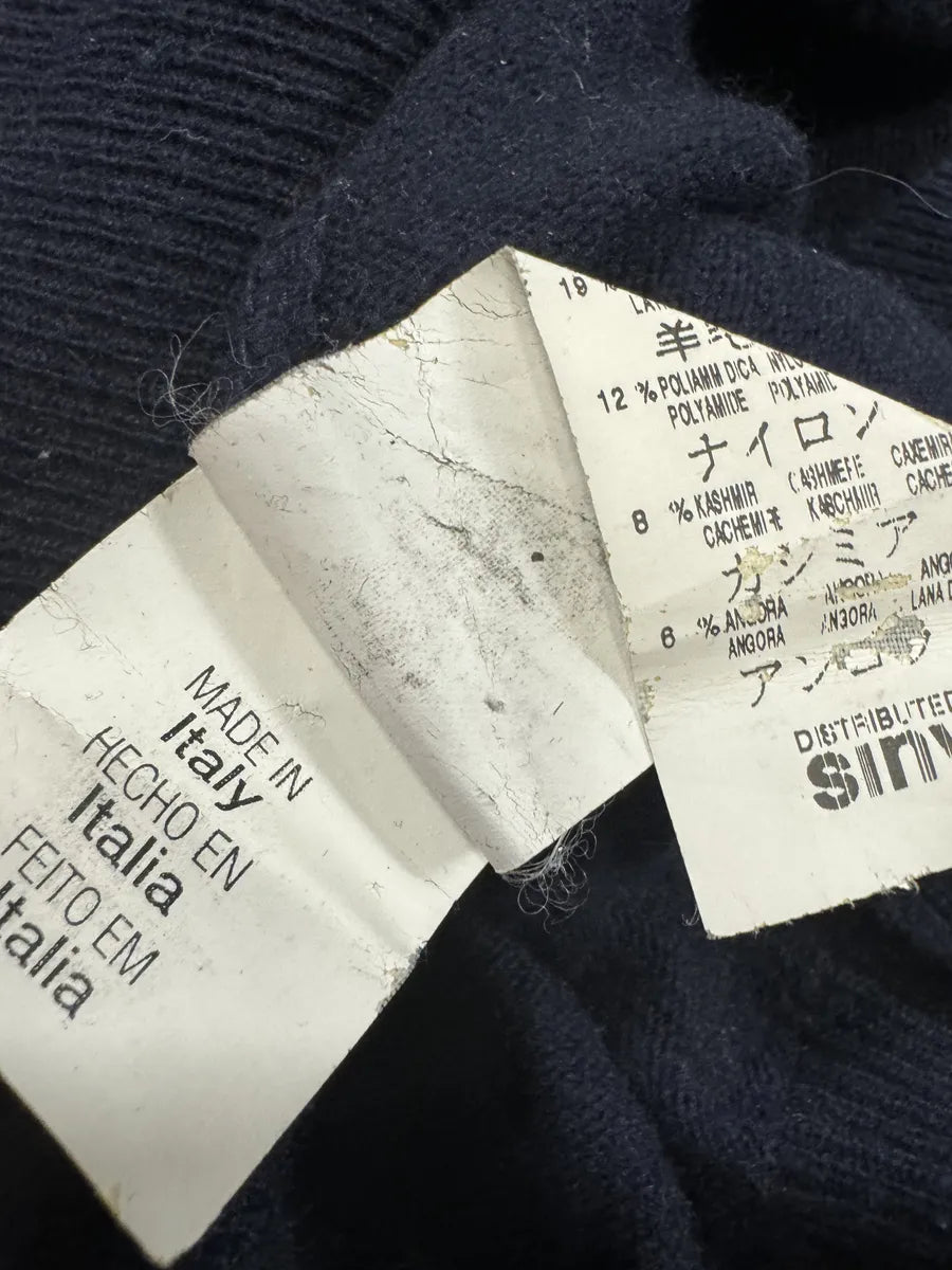 2000s Moschino Navy UK Flag Sweater RZMBdID 7