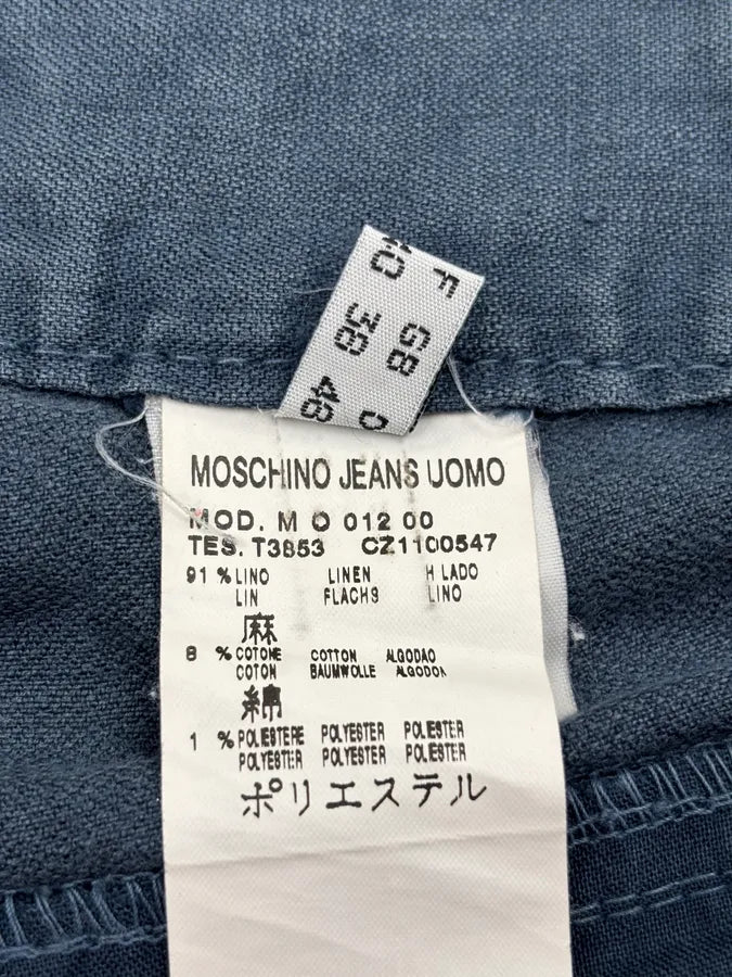 2000s Moschino Navy Utility Shorts YLwJBqt 11
