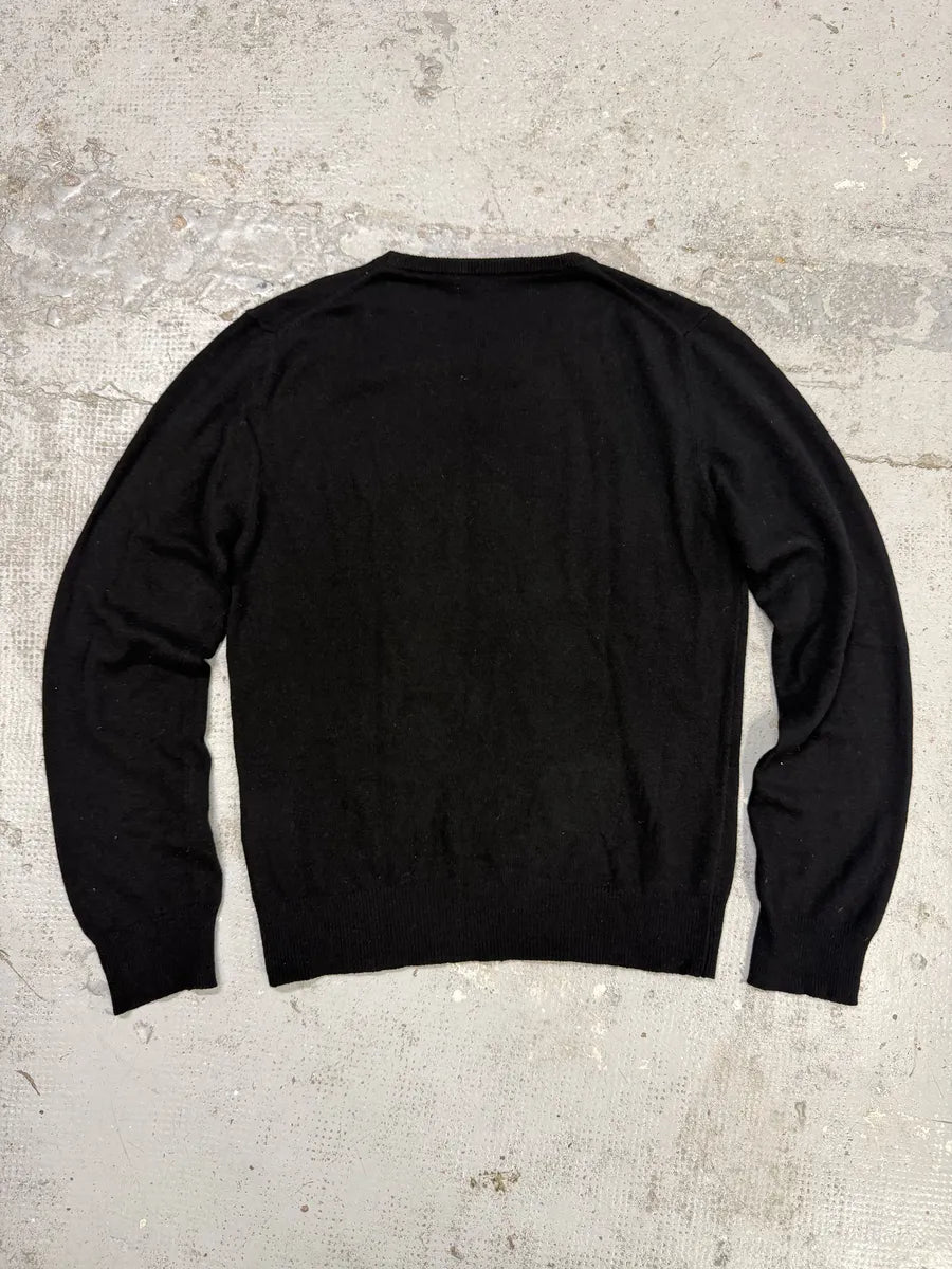 2000s Moschino Peace Black Sweater kILZmJn 1