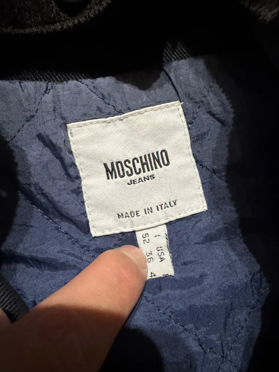 2000s Moschino Police Officer Black Jacket (M) 6