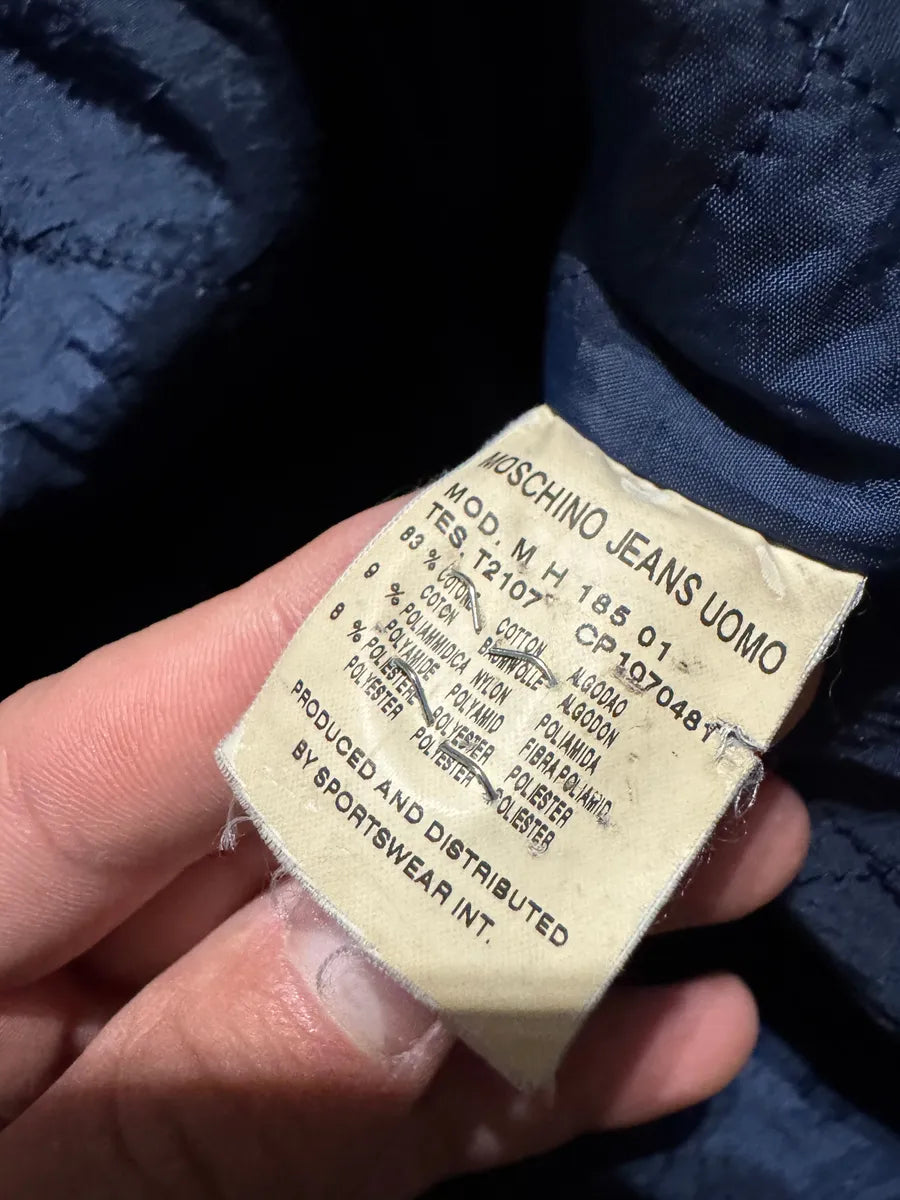 2000s Moschino Police Officer Black Jacket (M) 7