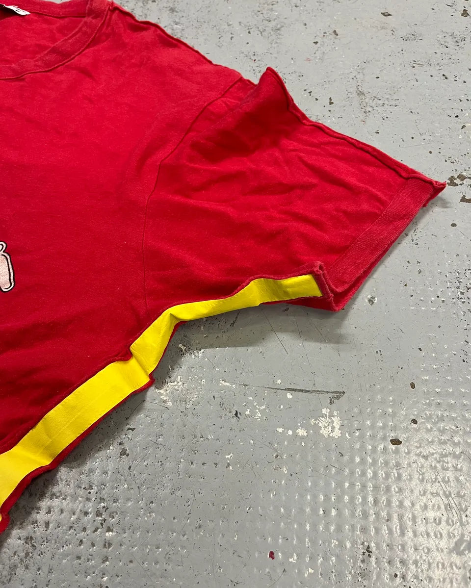 2000s Moschino Red Cozy Popeye T-Shirt IAmFqhA 6