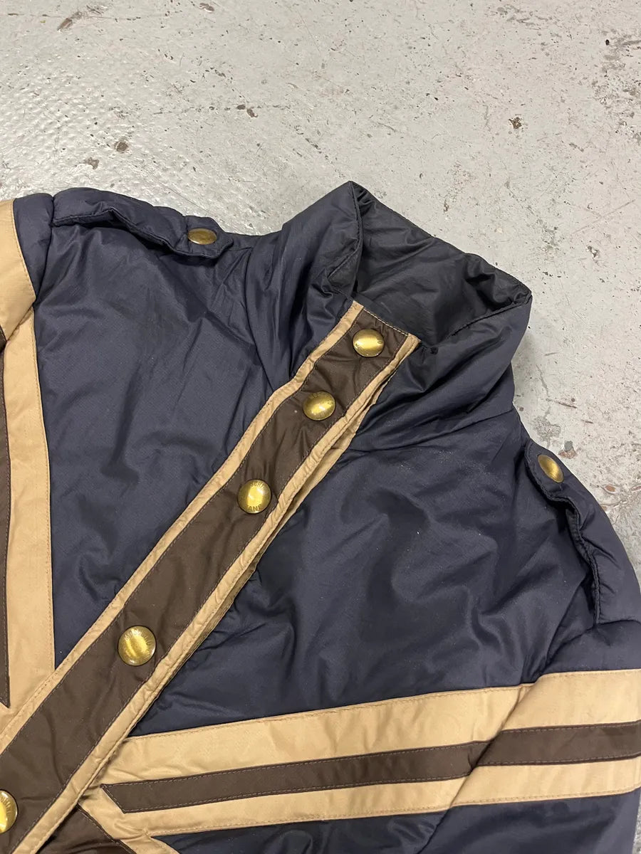 2000s Moschino UK Blue Puffer Jacket aqisJvR 4