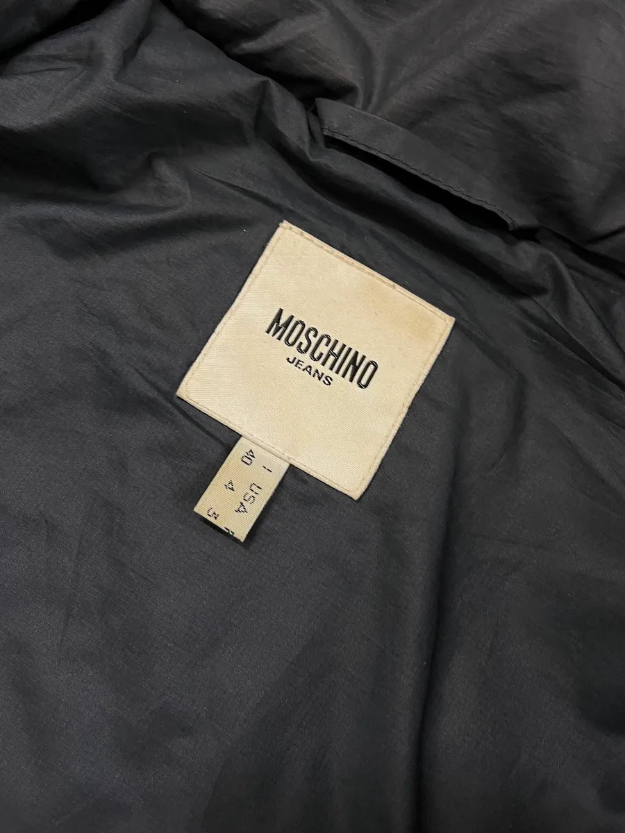 2000s Moschino UK Blue Puffer Jacket aqisJvR 8