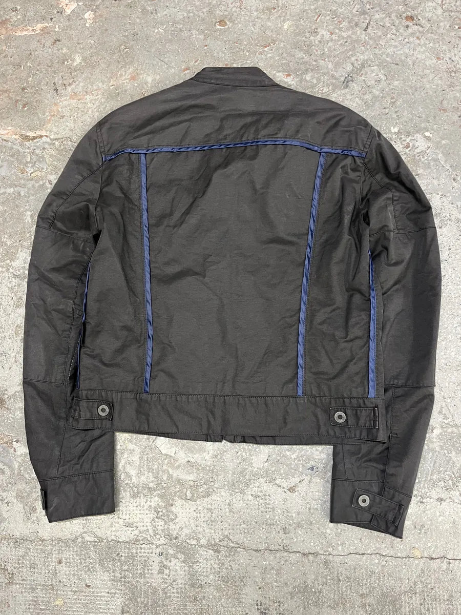 2000s Moschino Utility Black Worker Bomber Jacket (M/L) vfFyRnv 1
