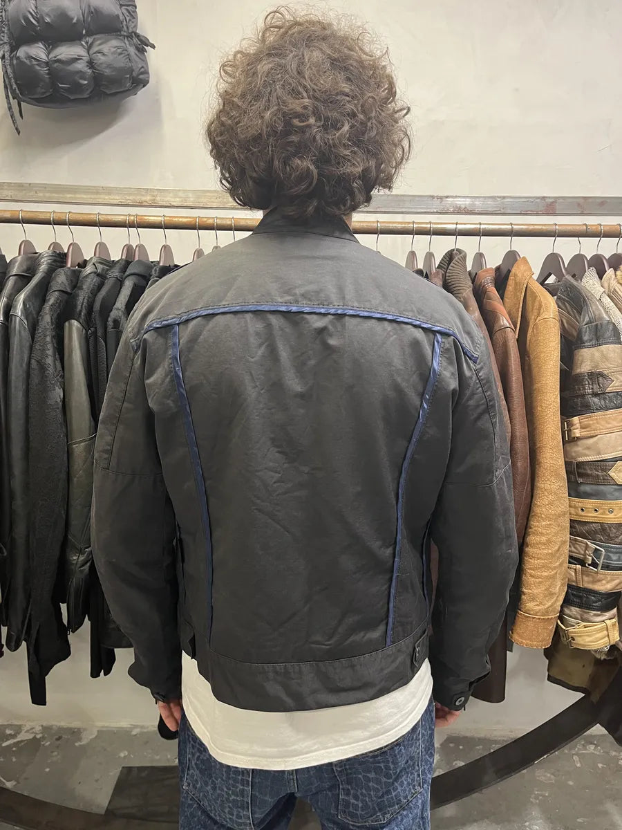 2000s Moschino Utility Black Worker Bomber Jacket (M/L) vfFyRnv 3