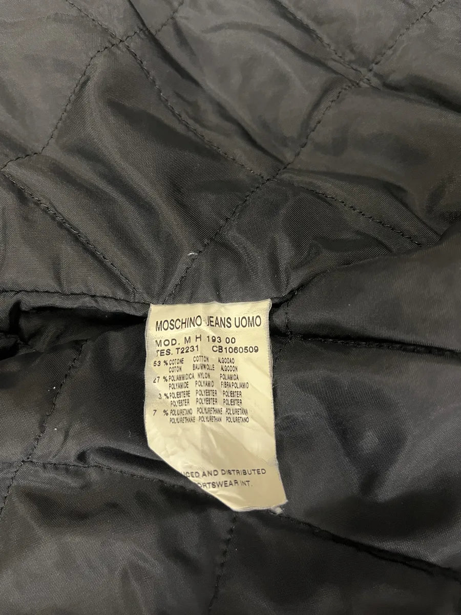 2000s Moschino Utility Black Worker Bomber Jacket (M/L) vfFyRnv 6