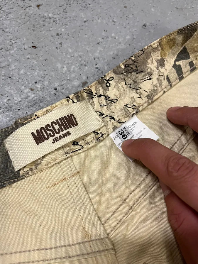 2000s Moschino Wallpapers News Print Archive Pants QMIhmyL 12