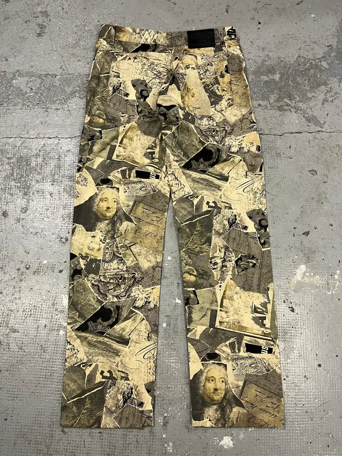 2000s Moschino Wallpapers News Print Archive Pants QMIhmyL 4