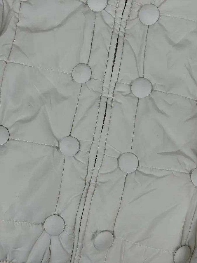 2000s Moschino White Cozy Puffer Jacket bYuismK 9