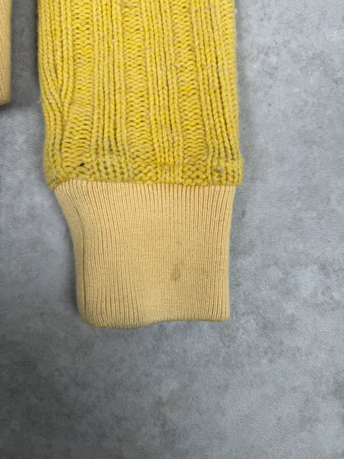 2000s Moschino Wool Yellow Buttoned Jacket LLyeVDt 8