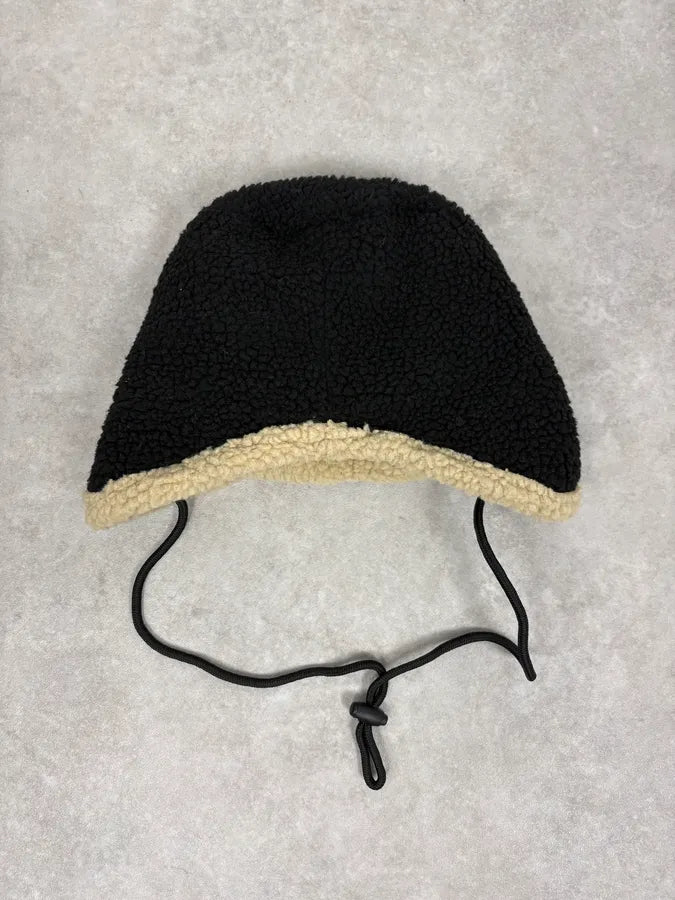 2000s Oakley Black Wool Shearling Hat uIYpQCd 5