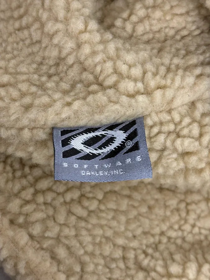 2000s Oakley Black Wool Shearling Hat uIYpQCd 9