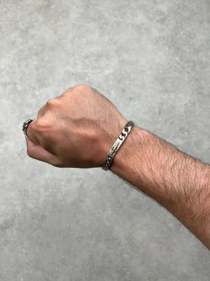 2000s Paciotti Daggers Silver 925 Bracelet jyKstNI 1