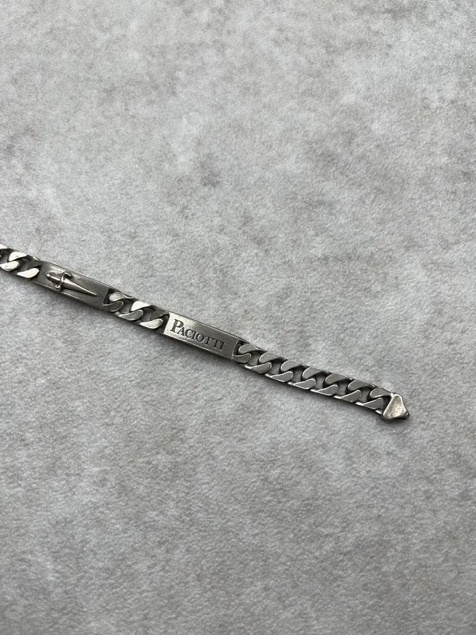 2000s Paciotti Daggers Silver 925 Bracelet jyKstNI 5