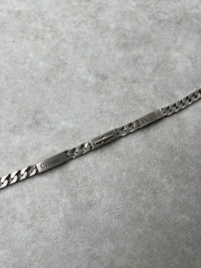 2000s Paciotti Daggers Silver 925 Bracelet jyKstNI 6