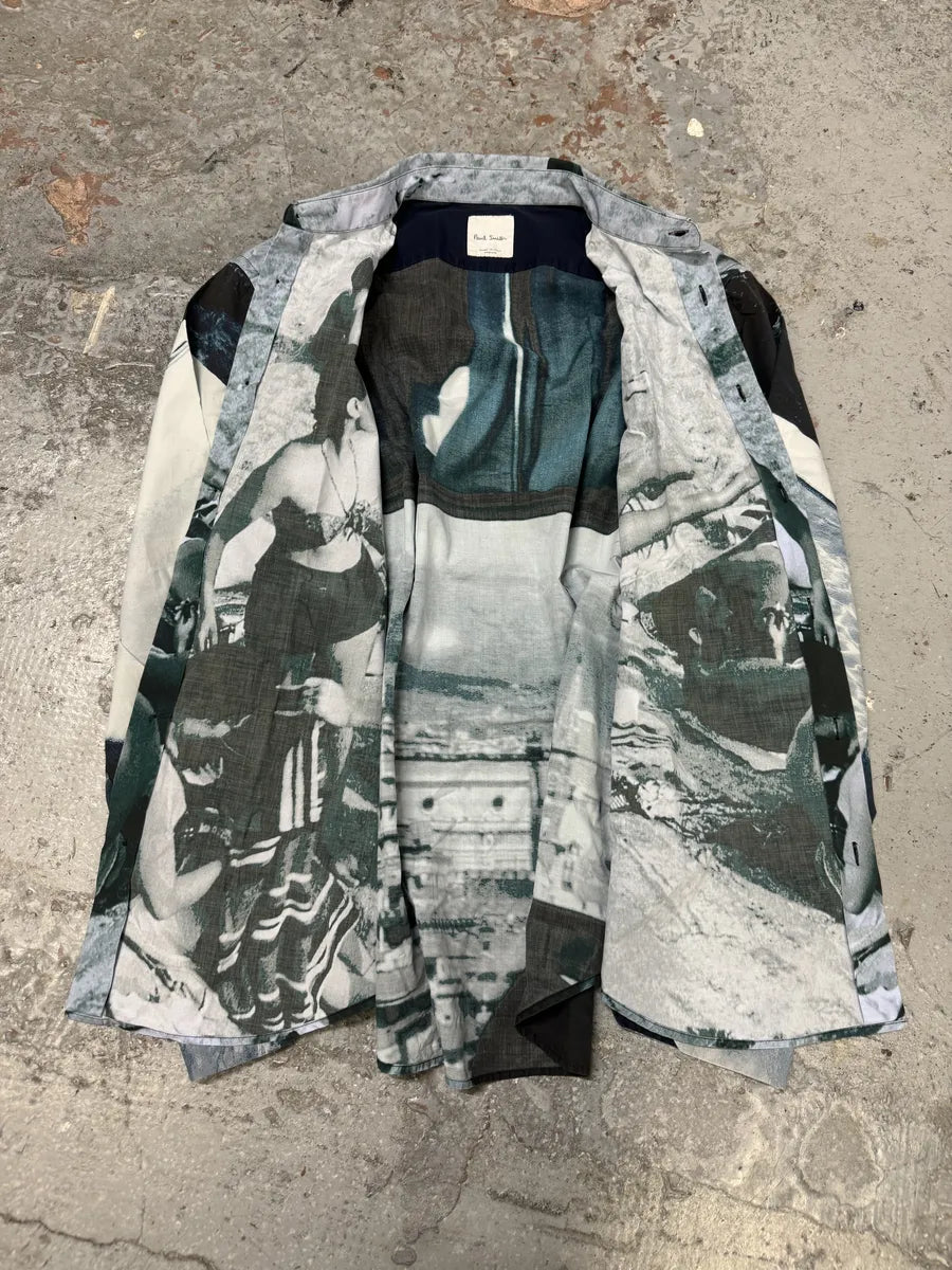 2000s Paul Smith Beach Summer Photography Shirt wdKDkAE 6