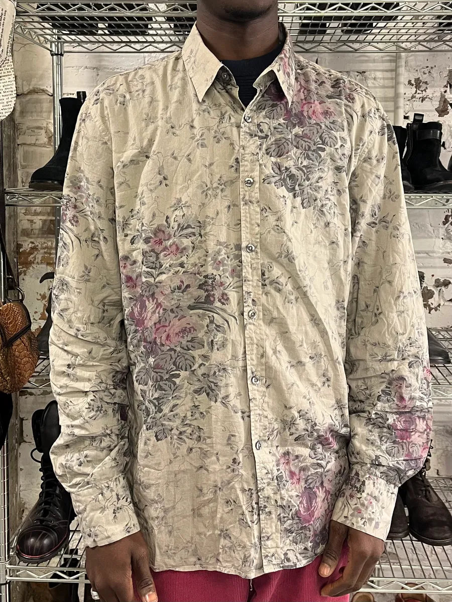 2000s Paul Smith Floral Antique Shirt xGbXXPF 1