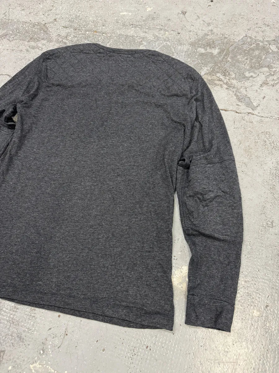 2000s Pierre Balmain Biker Henley Grey Longsleeves mdlnTRY 5