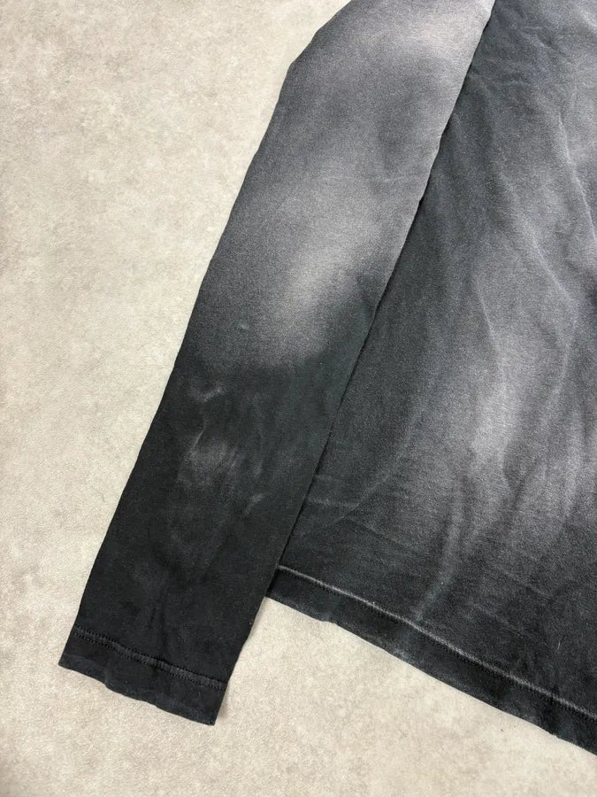 2000s Pierre Balmain Faded Brut Grey Henley Longsleeve XVSnsuz 6