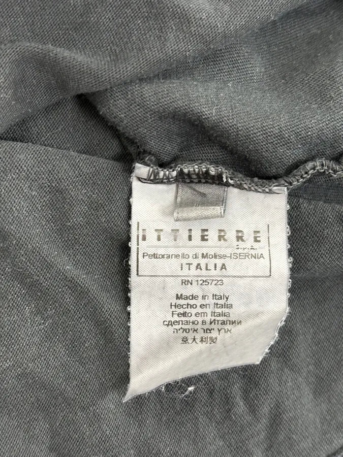 2000s Pierre Balmain Faded Brut Grey Henley Longsleeve XVSnsuz 10